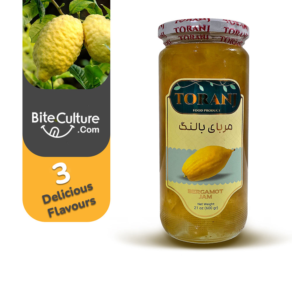 Toranj jams-3 flavours-600 Gr