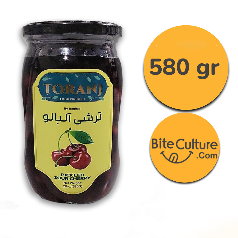 Toranj Pickled Sour Cherry-580 Gr